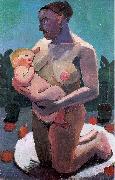 Paula Modersohn-Becker Nursing Mother china oil painting reproduction